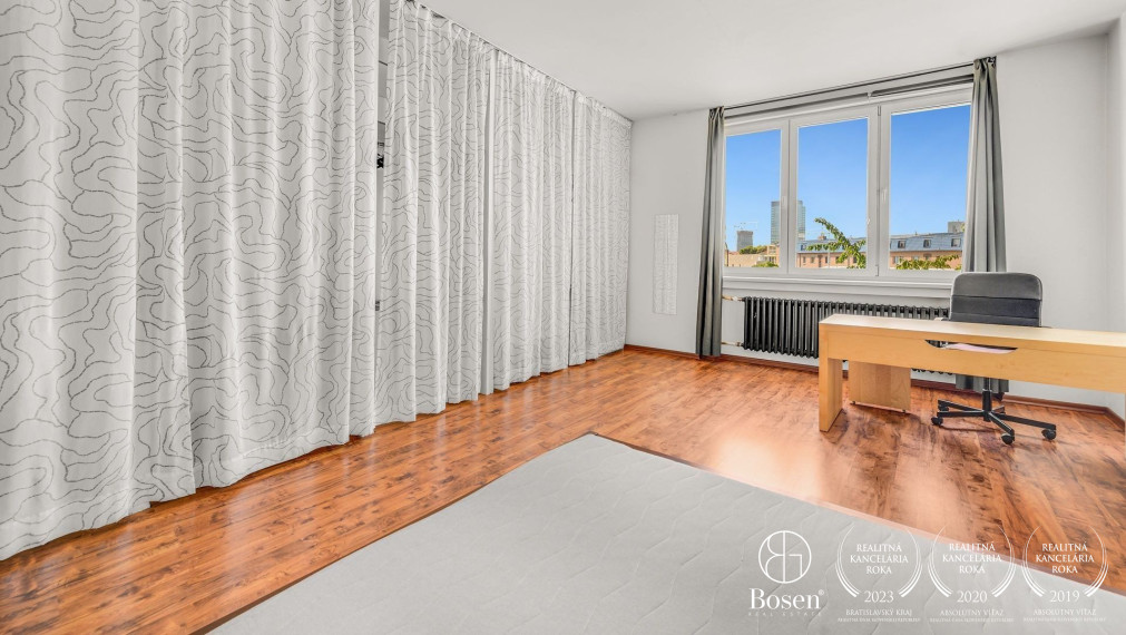 BOSEN I Prenájom priestranného 4-izbového bytu, Záhradnícka, 108 m²