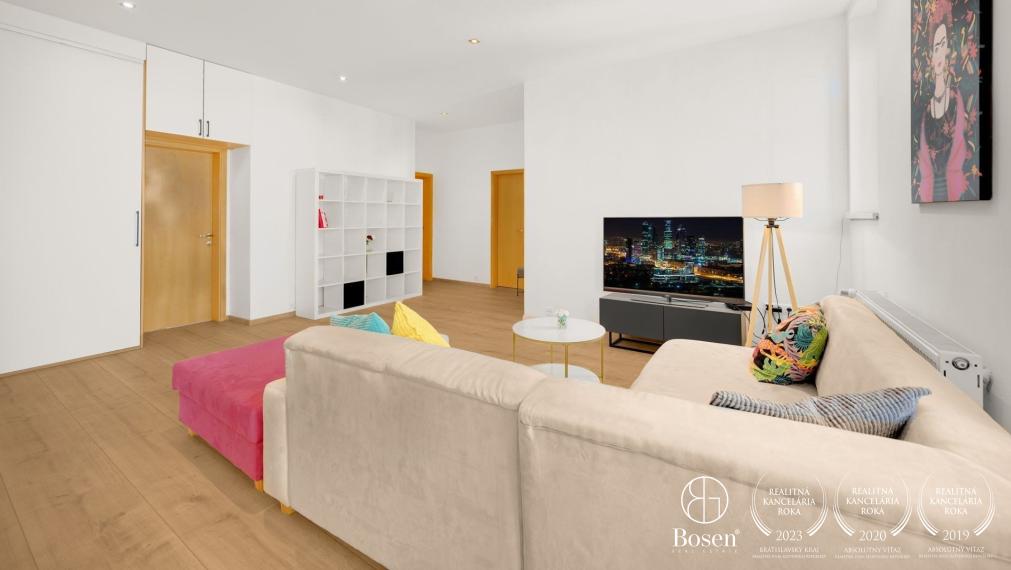 BOSEN I Prenájom priestranného 4-izbového bytu, Záhradnícka, 108 m²