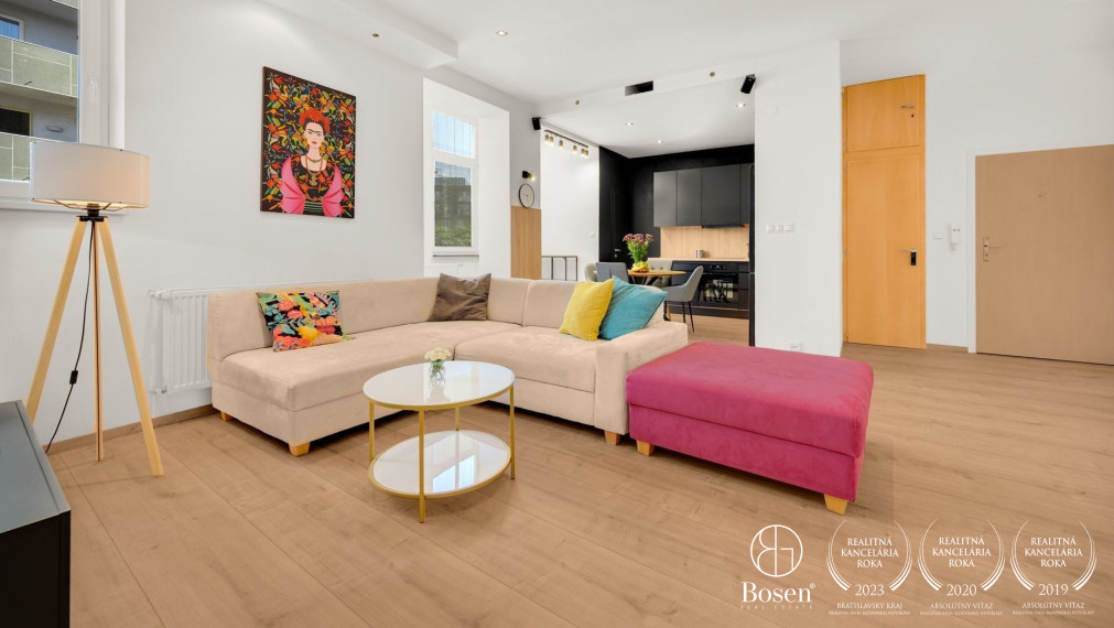 BOSEN I Prenájom priestranného 4-izbového bytu, Záhradnícka, 108 m²