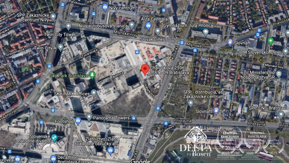 Bosen Group | Obchodné priestory, Chalúpkova, Staré mesto, 60 m2