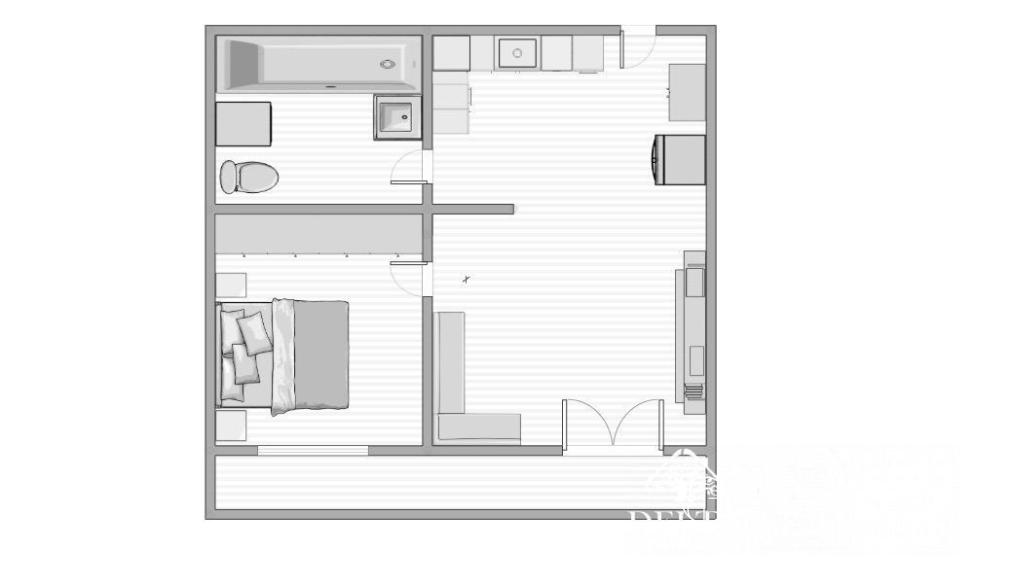BOSEN | Zariadený 2 izb.byt s TV/NET, Račianska