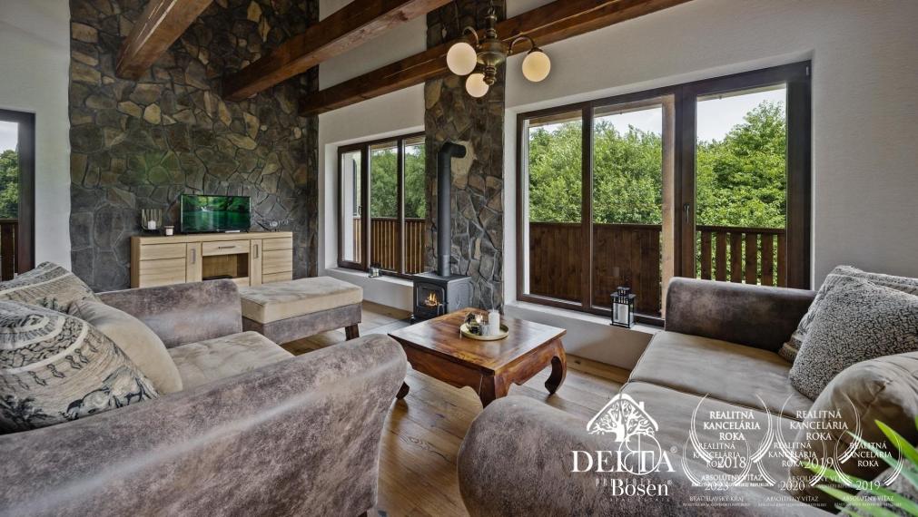 PREDANÉ BOSEN | Nadštandardná 5 izbová rekreačná chata neďaleko strediska Krahule a Skalka