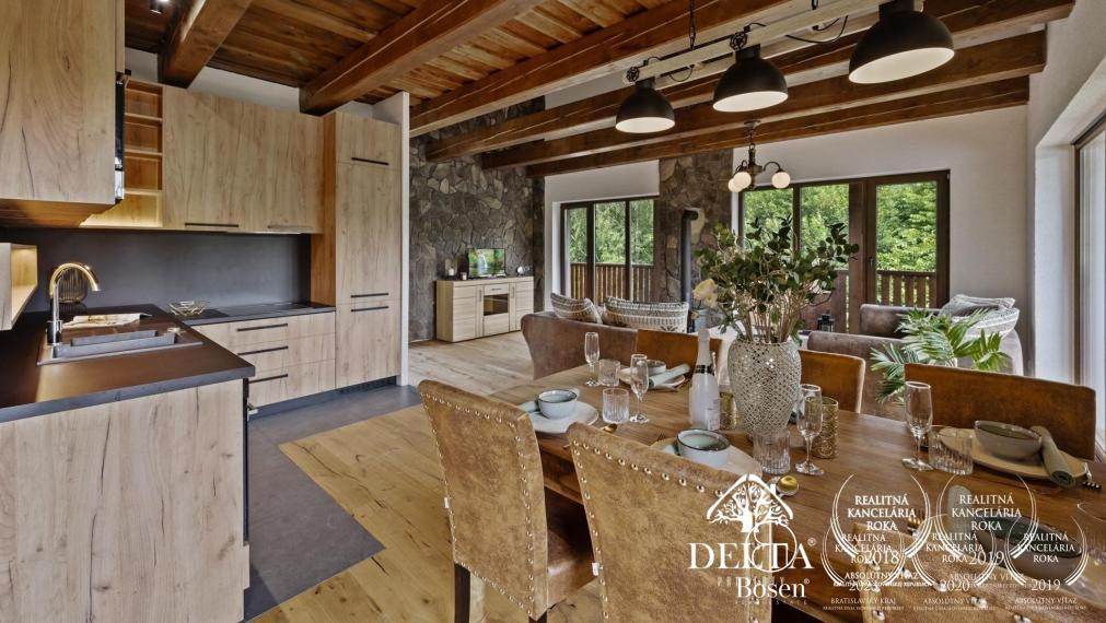 PREDANÉ BOSEN | Nadštandardná 5 izbová rekreačná chata neďaleko strediska Krahule a Skalka