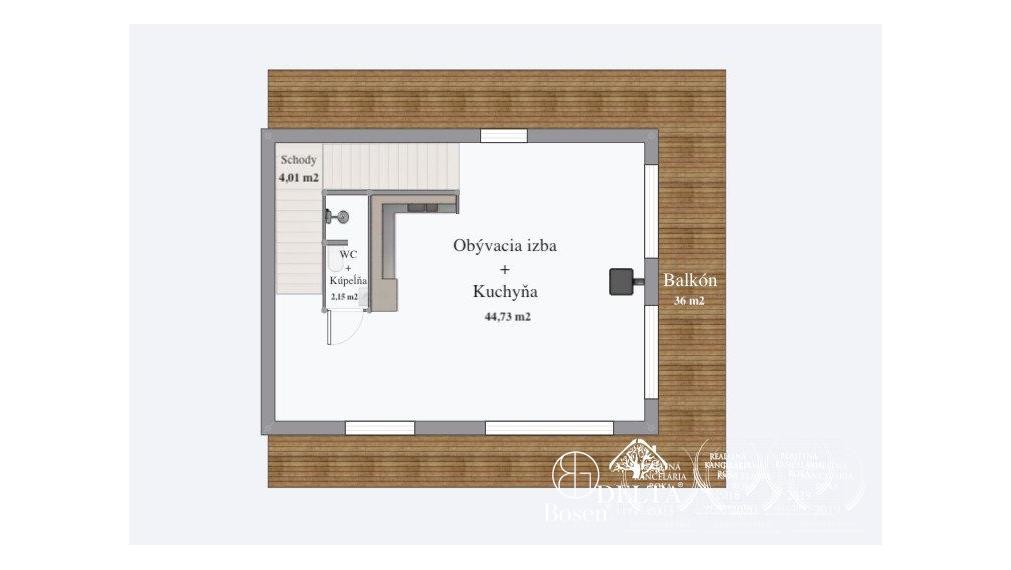 PREDANÉ BOSEN | Nadštandardná 5 izbová rekreačná chata neďaleko strediska Krahule a Skalka