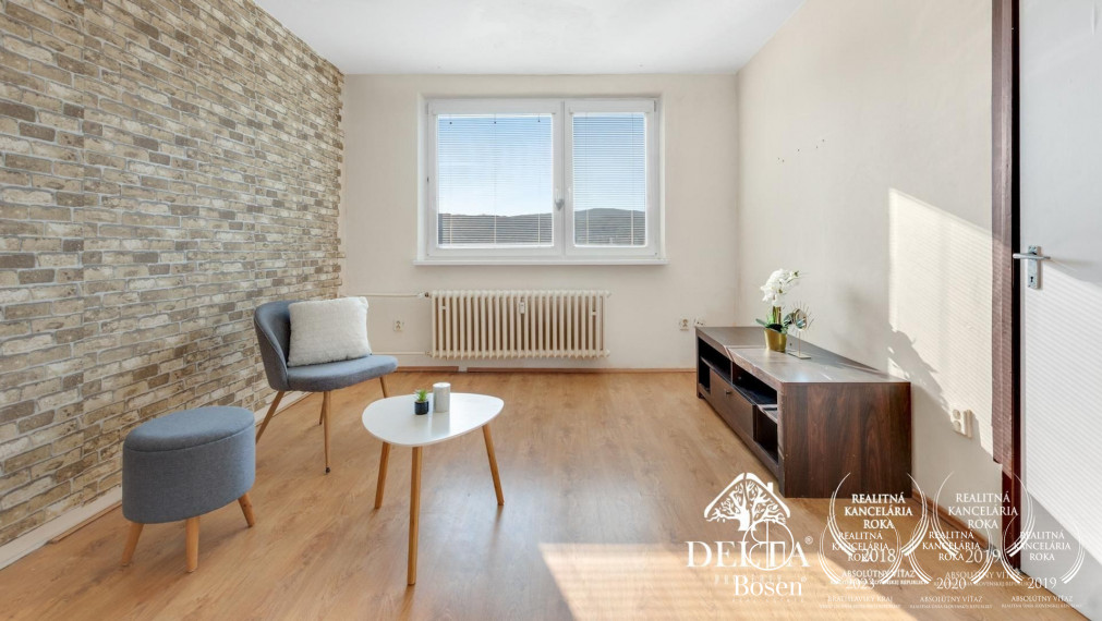 PREDANÉ - DELTA | 3 izbový byt s balkónom a pekným výhľadom, Dúbravka - Bratislava