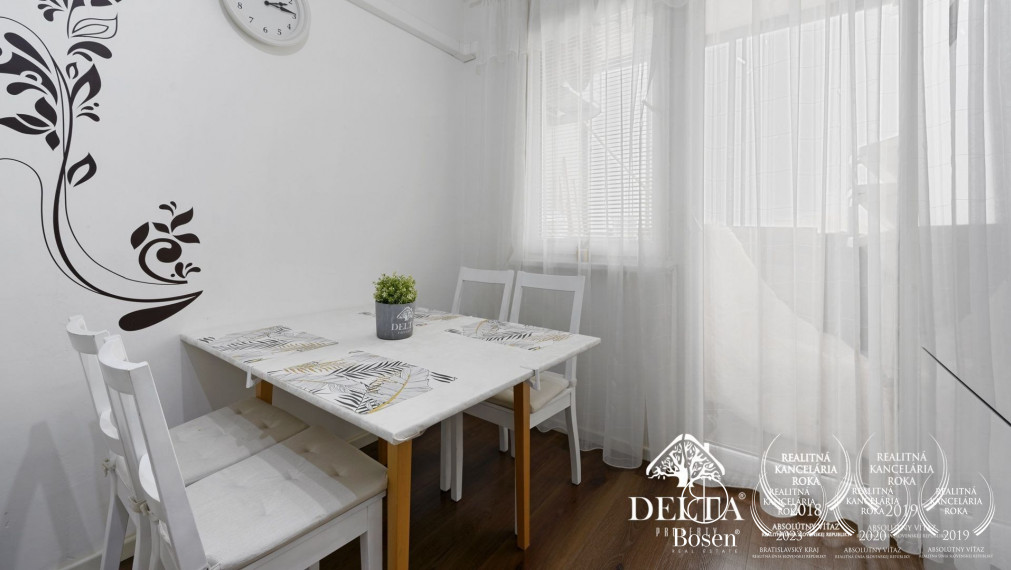 PREDANÉ BOSEN | 3 izbový klimatizovaný byt s loggiou, Jasovská ul., Bratislava - Petržalka