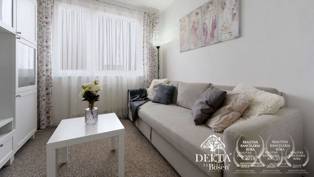 PREDANÉ BOSEN | 3 izbový klimatizovaný byt s loggiou, Jasovská ul., Bratislava - Petržalka