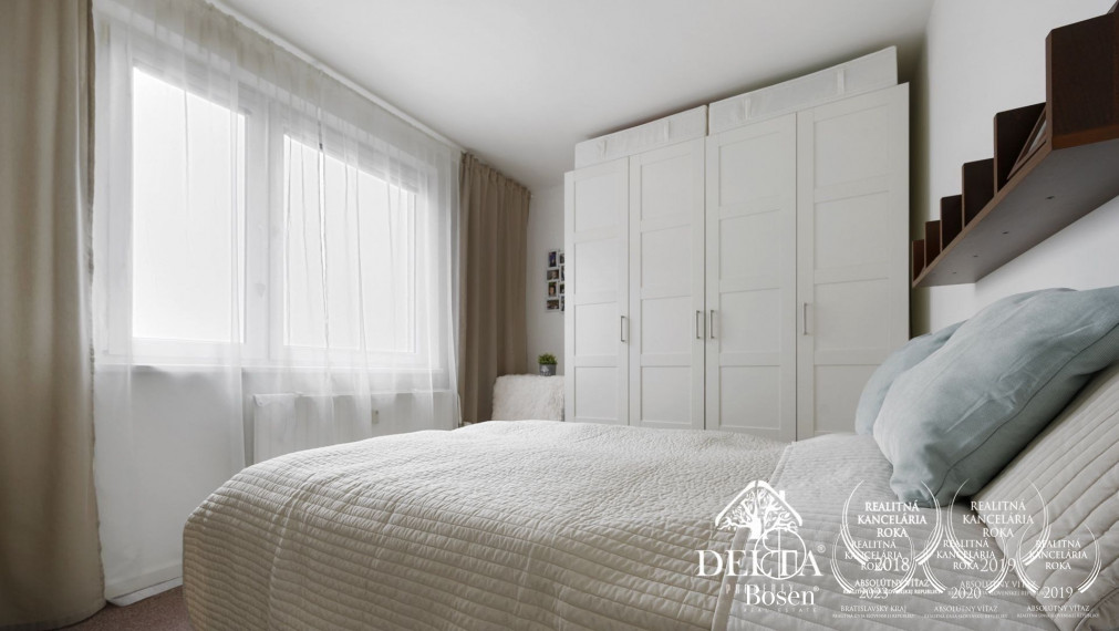 PREDANÉ BOSEN | 3 izbový klimatizovaný byt s loggiou, Jasovská ul., Bratislava - Petržalka