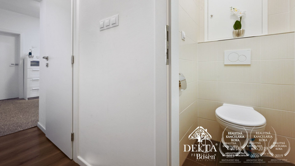 PREDANÉ BOSEN | 3 izbový klimatizovaný byt s loggiou, Jasovská ul., Bratislava - Petržalka