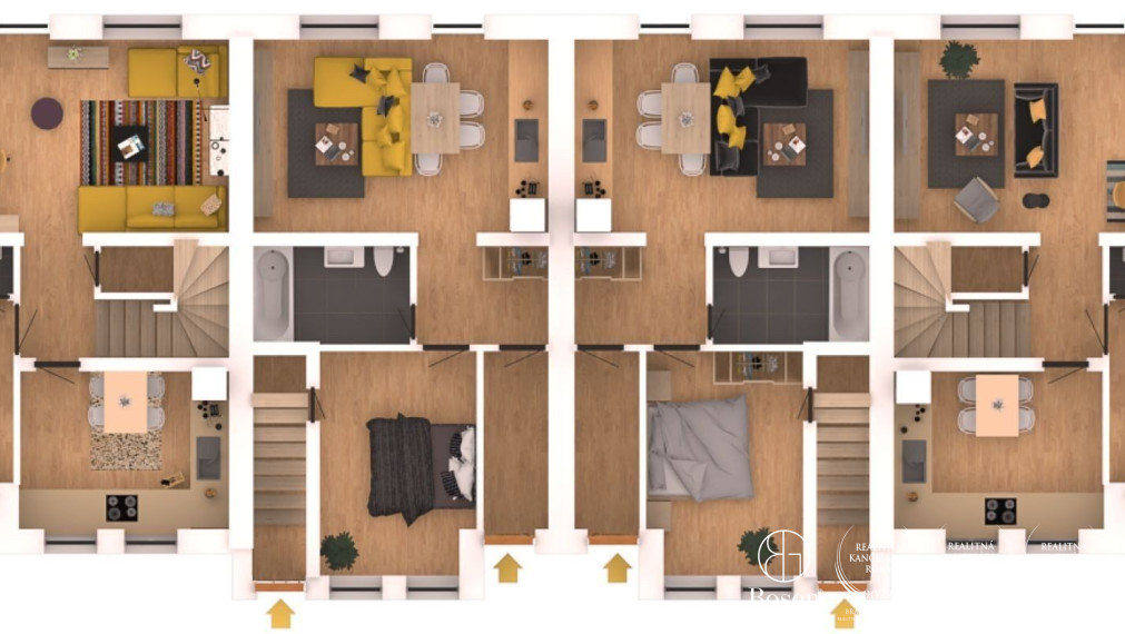 BOSEN | POSLEDNÝ- 2 izb. BYT  so záhradkou