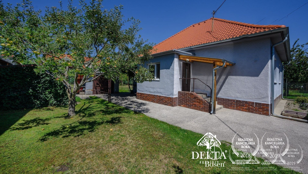 PREDANÉ BOSEN | Samostatný 3 izbový rodinný dom v Ružinove - Trnávka