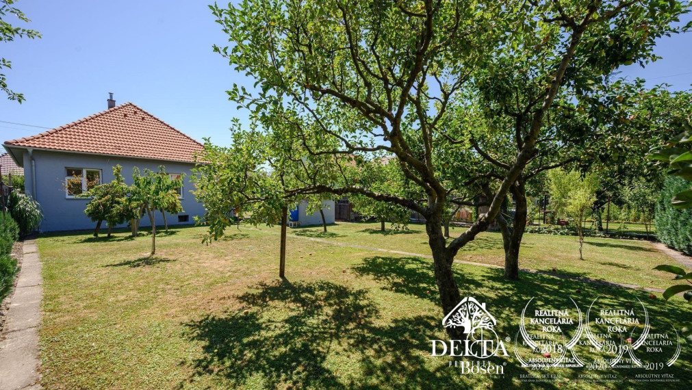 PREDANÉ BOSEN | Samostatný 3 izbový rodinný dom v Ružinove - Trnávka