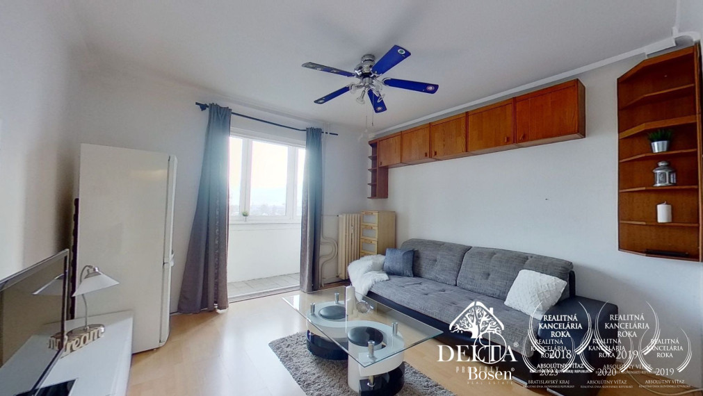 BOSEN | REZERVOVANÝ 1,5 izb. investičný byt s loggiou, Martinčeková, 33m2