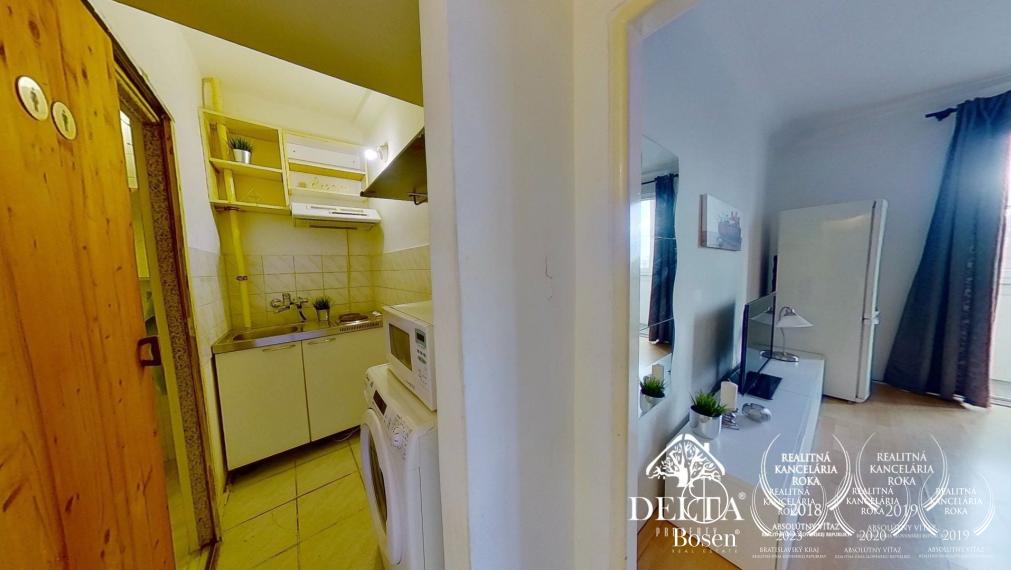BOSEN | REZERVOVANÝ 1,5 izb. investičný byt s loggiou, Martinčeková, 33m2