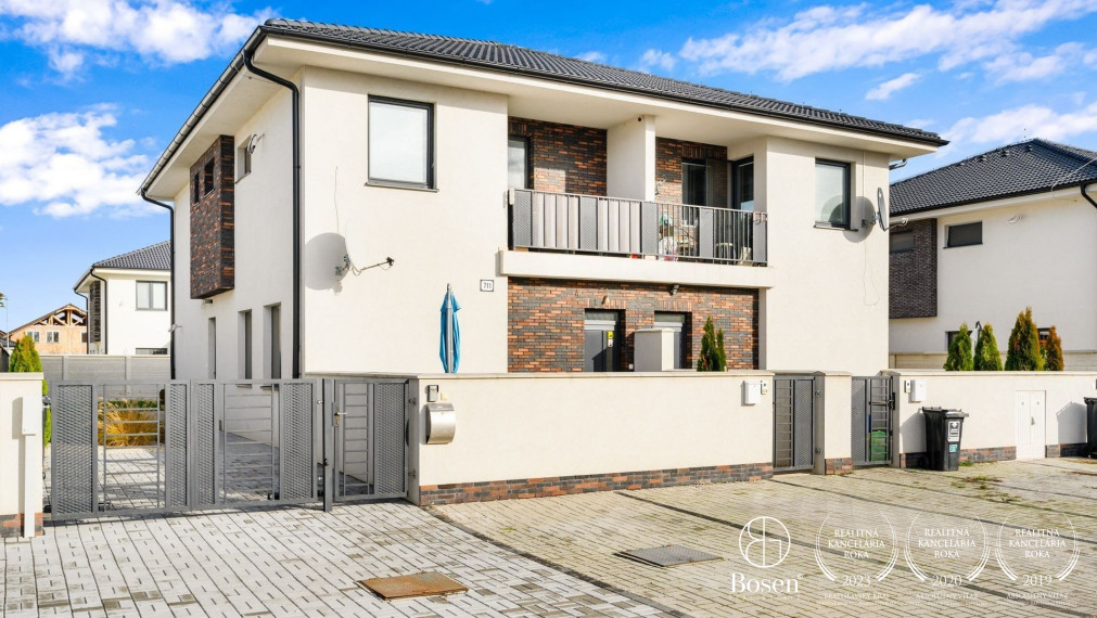 BOSEN |  3 izb.byty s vlastným parkovaním,priestranou záhradou