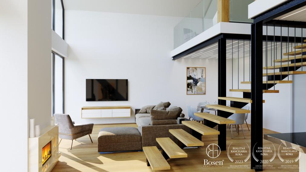 BOSEN | Dizajnový 5 izbový RD, Šenkvice, 841m2