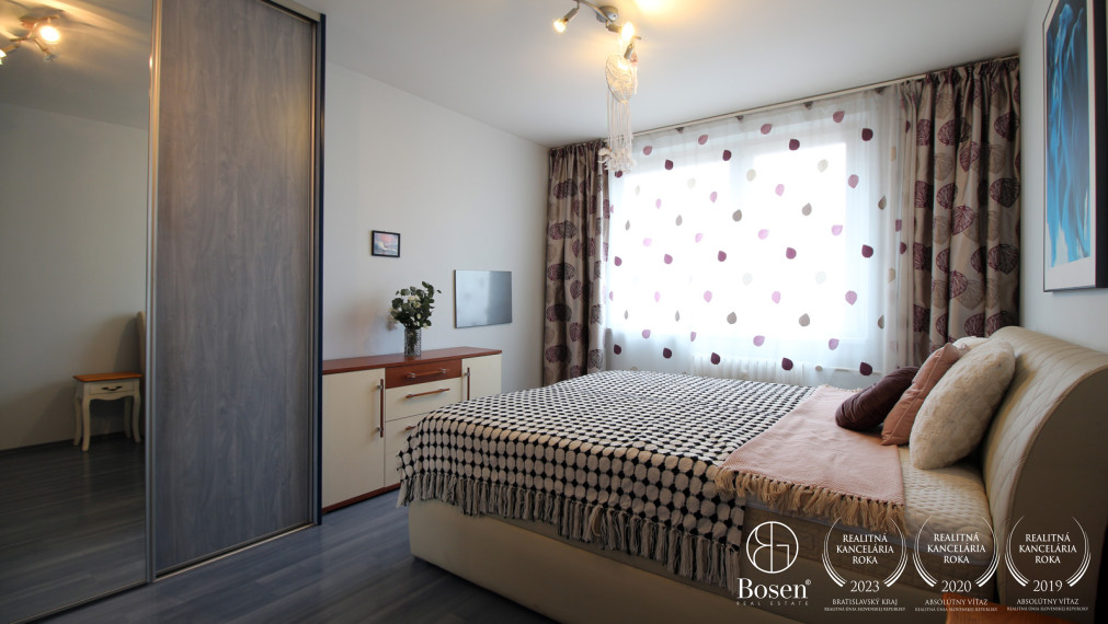 BOSEN |PRENÁJOM 4 izbový slnečný byt, Kubačová ul., Rača