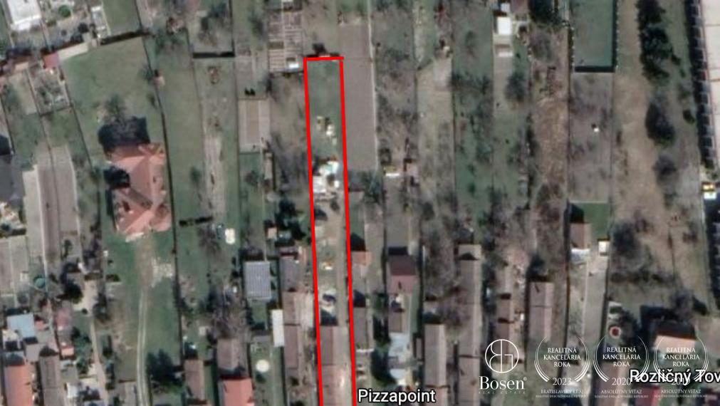 BOSEN | REZERVOVANÝ Stavebný pozemok 1502 m2, Most pri Bratislave