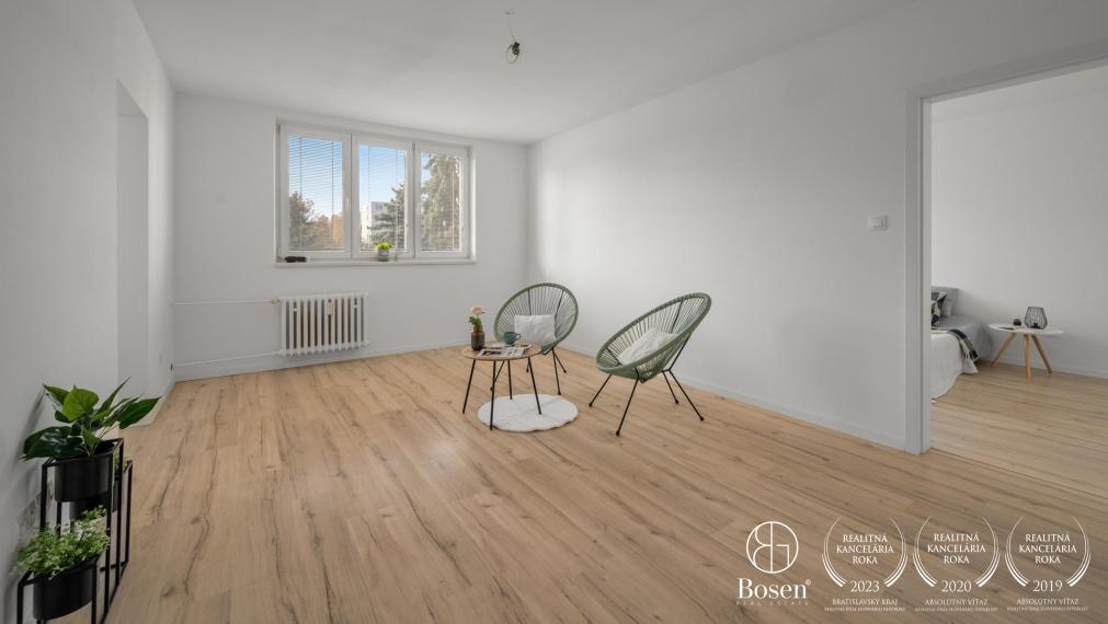 PREDANÉ - BOSEN | 3 izbový byt po kompletnej rekonštrukcii, Ružinov - Bratislava