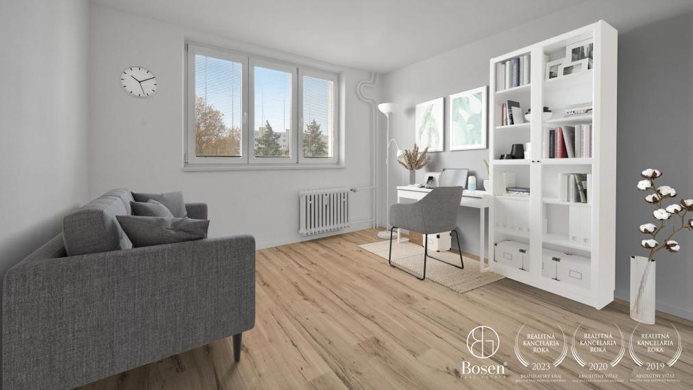 PREDANÉ - BOSEN | 3 izbový byt po kompletnej rekonštrukcii, Ružinov - Bratislava