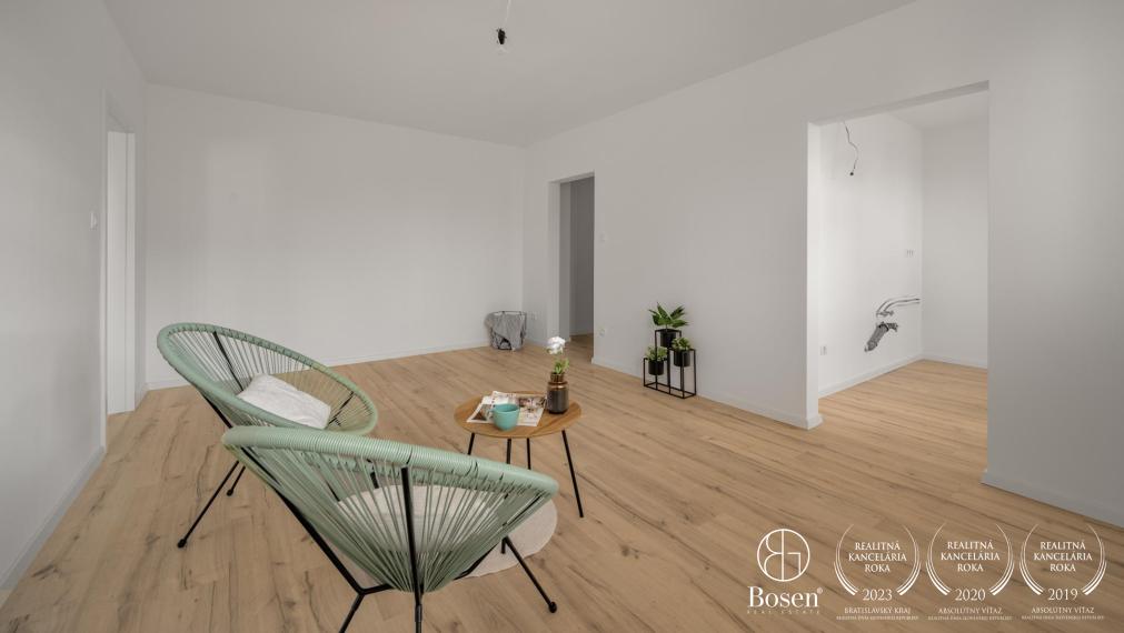 PREDANÉ - BOSEN | 3 izbový byt po kompletnej rekonštrukcii, Ružinov - Bratislava