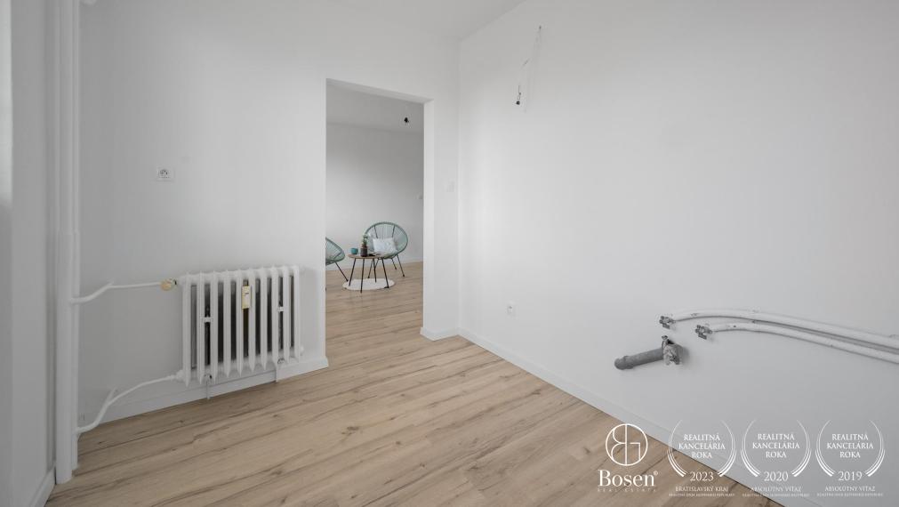 PREDANÉ - BOSEN | 3 izbový byt po kompletnej rekonštrukcii, Ružinov - Bratislava