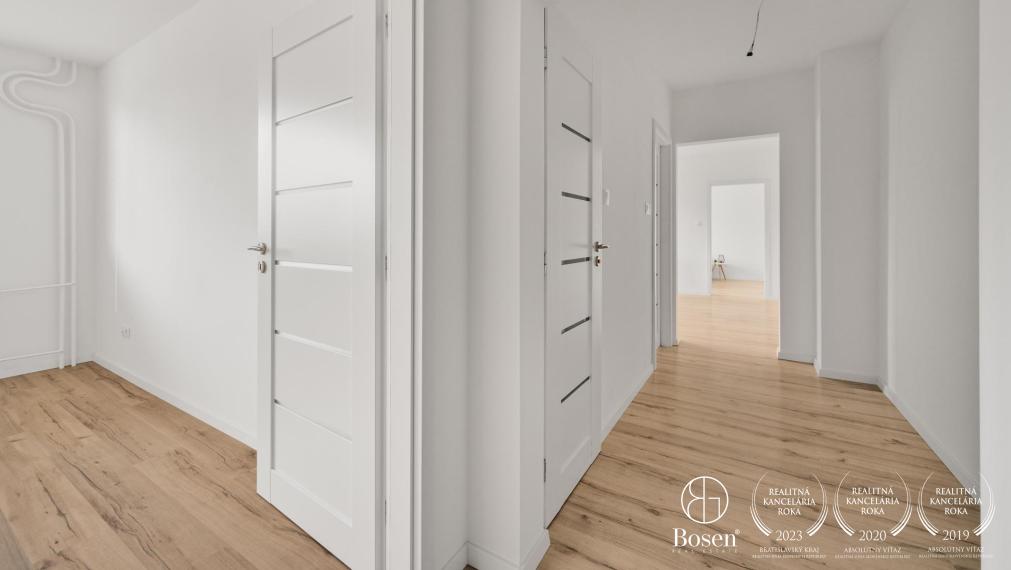 PREDANÉ - BOSEN | 3 izbový byt po kompletnej rekonštrukcii, Ružinov - Bratislava