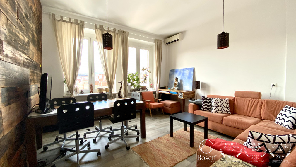 BOSEN | Kancelárske priestory 131m2 s peknou terasou - Bratislava, Staré Mesto