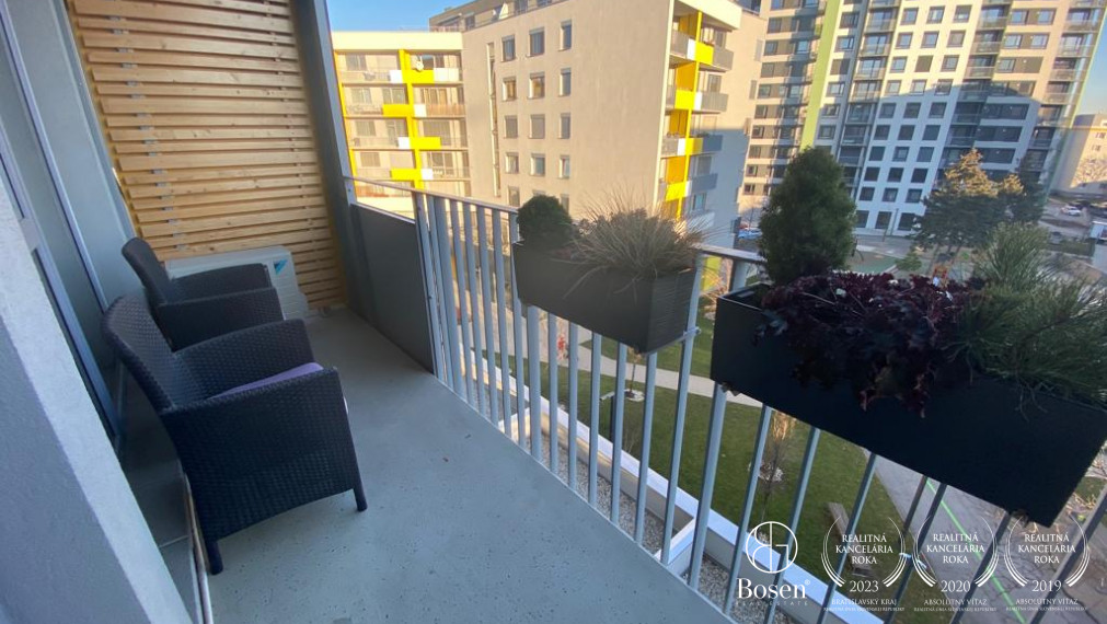 PRENAJATÉ: BOSEN | NUPPU - Zariadený 2kk byt v novostavbe NUPPU, Ružinov