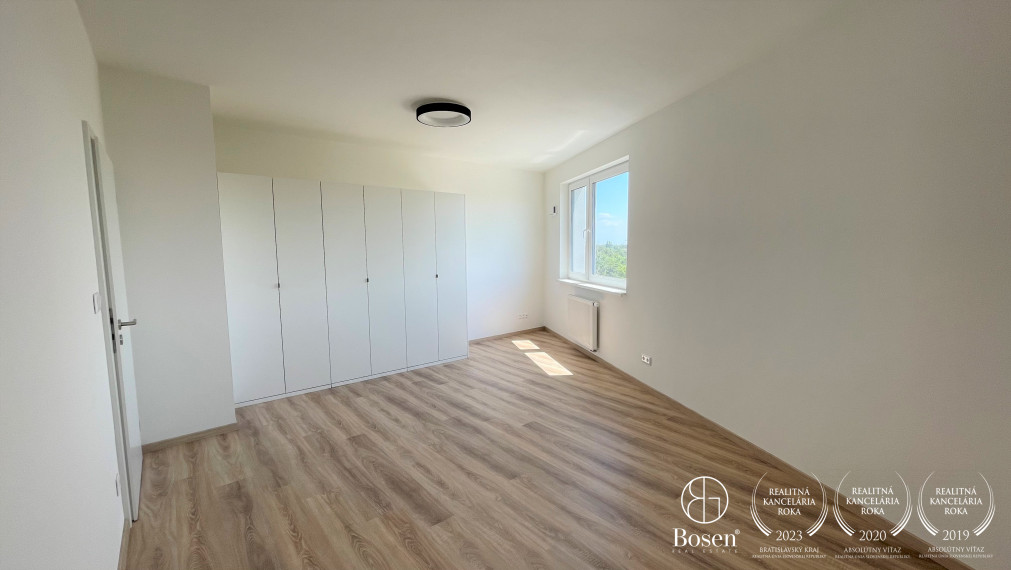 BOSEN | PPRENAJATÉ nezariadený 2 izbový klimatizovaný byt v novostavbe NUPPU, Hraničná, Ružinov, 50 m2