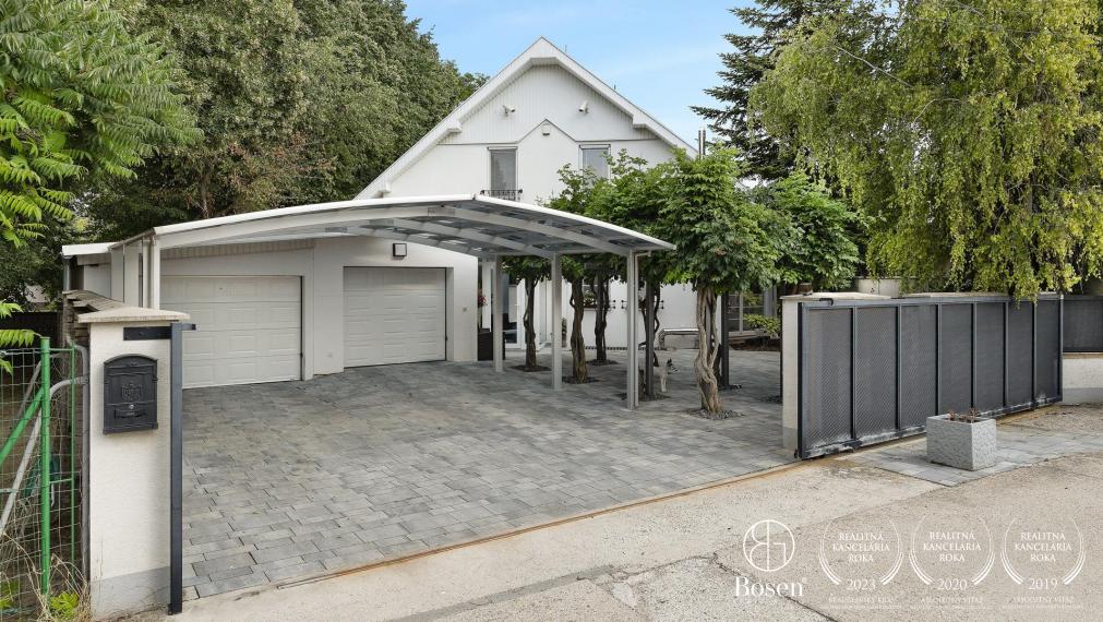 PREDANÉ | BOSEN | Nadštandardný 5 izb. RD so zimnou záhradou a bazénom, Kvetná, Dunajská Lužná