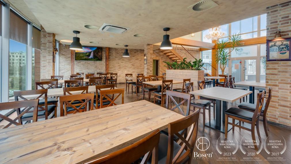 BOSEN | !!BEZ ODSTUPNÉHO!! odstúpenie kompletne zariadenej reštaurácie . Hálkova, Nové Mesto 876m2