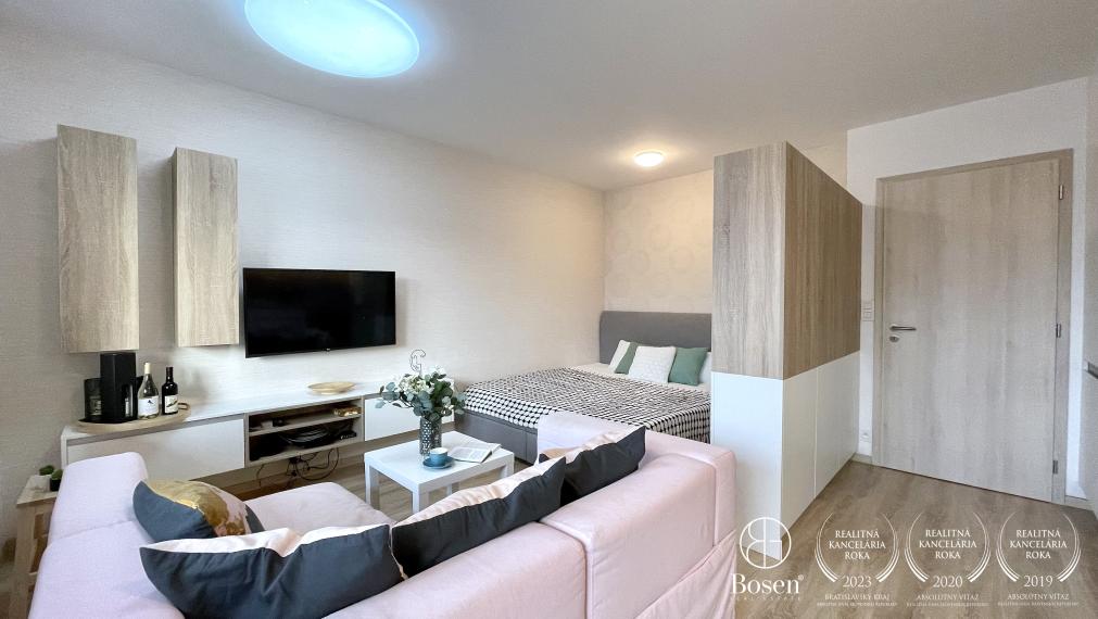 BOSEN | PRENAJATÉ 1kk byt v novostavbe Malé krasňany, Rača