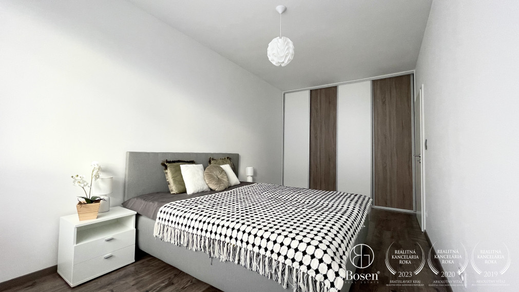 PRENAJATÉ: BOSEN | NUPPU - Zariadený 2kk byt v novostavbe, Ružinov