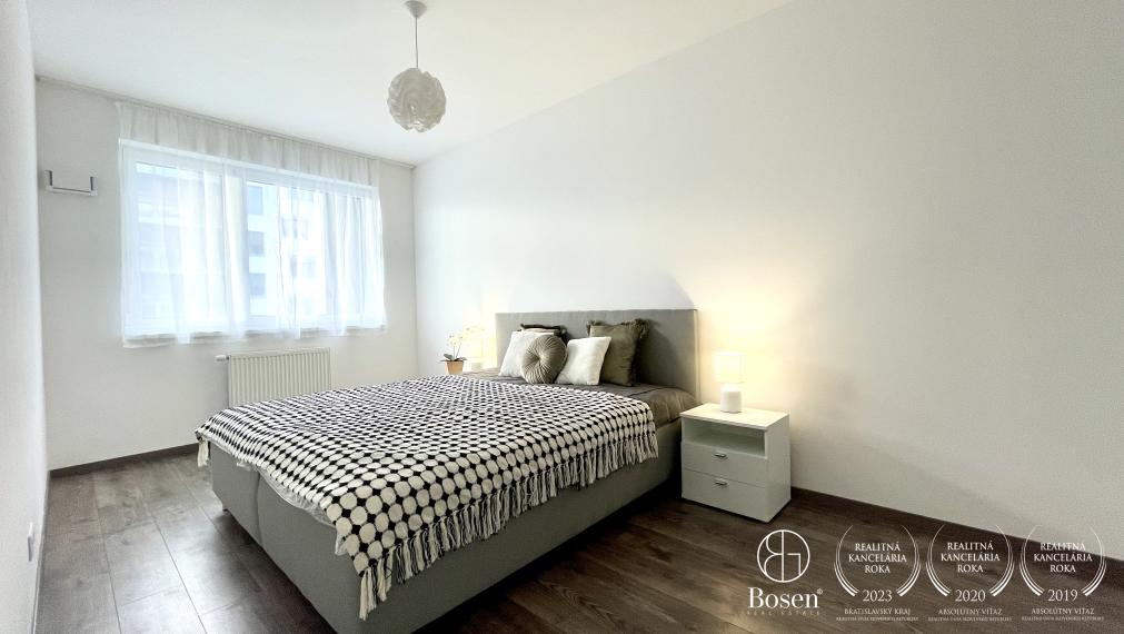 PRENAJATÉ: BOSEN | NUPPU - Zariadený 2kk byt v novostavbe, Ružinov