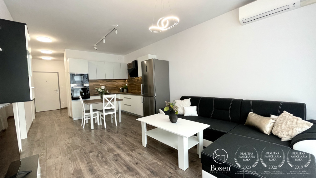 PRENAJATÉ: BOSEN | NUPPU - Zariadený 2kk byt v novostavbe, Ružinov