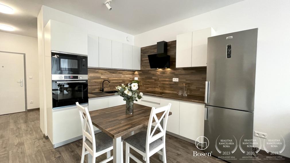PRENAJATÉ: BOSEN | NUPPU - Zariadený 2kk byt v novostavbe, Ružinov