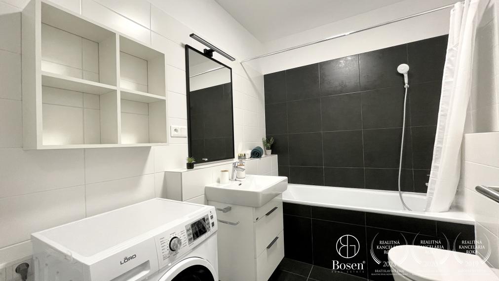 PRENAJATÉ: BOSEN | NUPPU - Zariadený 2kk byt v novostavbe, Ružinov