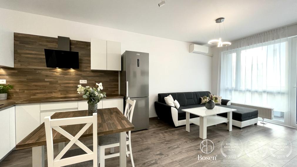 PRENAJATÉ: BOSEN | NUPPU - Zariadený 2kk byt v novostavbe, Ružinov