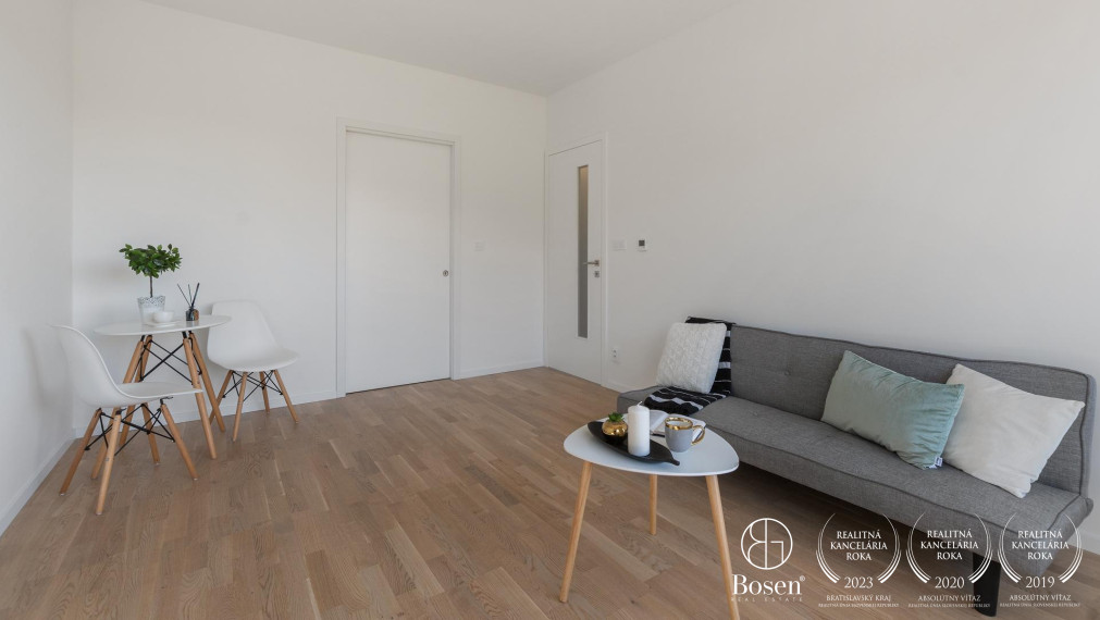 BOSEN | 2 izbový byt v projekte CUBICON GARDENS, R. Mocka, Karlova Ves, 44 m2