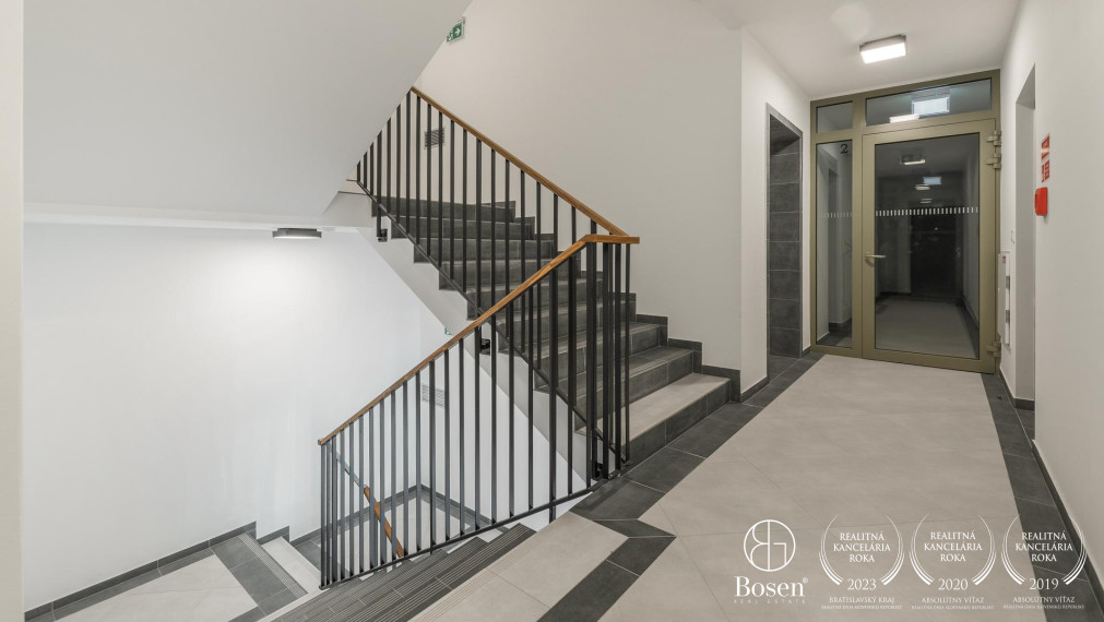 BOSEN | 2 izbový byt v projekte CUBICON GARDENS, R. Mocka, Karlova Ves, 44 m2