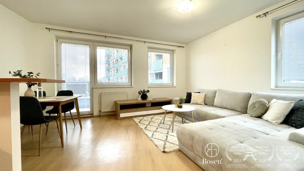 BOSEN | Prenájom 2 izbového bytu, Tomášiková, Ružinov, 57m2