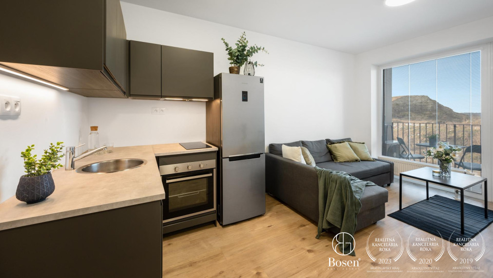 PREDANÉ BOSEN | Slnečnice 1.izbový byt s vonkajším parkovacím státím, Petržalka, 29,56 m2