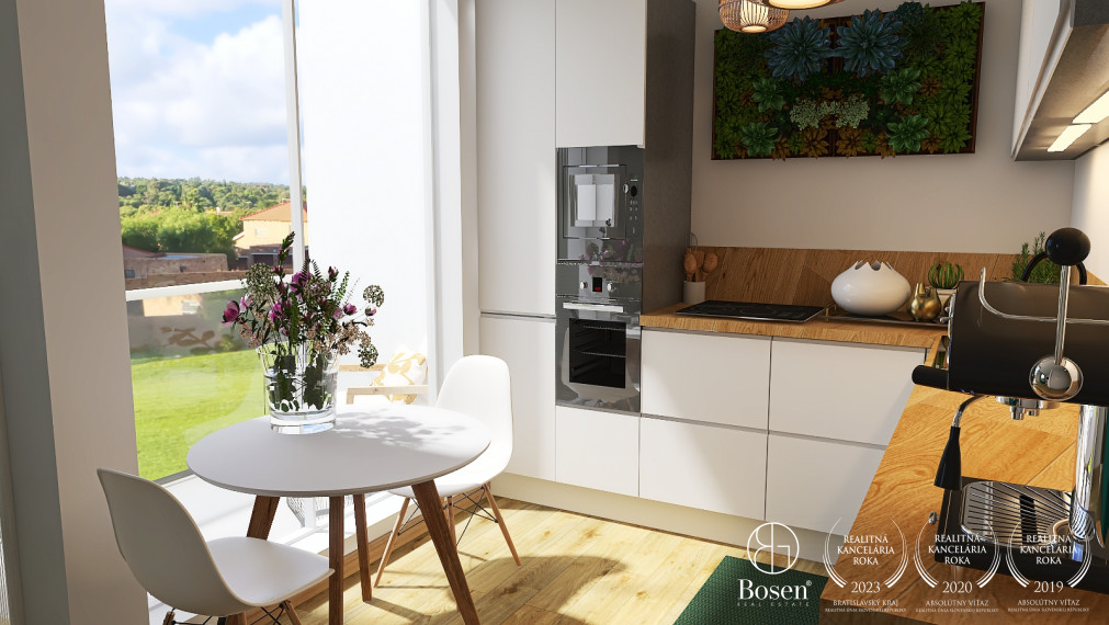 PREDANÉ: BOSEN |Bory Bývanie 2, nový 1 - izbový byt so spacou nikou v novostavbe , Lamač / Devínska Nová Ves, 35 m2