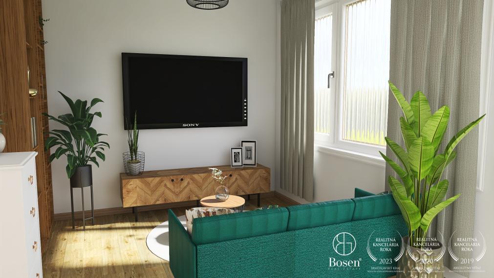 PREDANÉ: BOSEN |Bory Bývanie 2, nový 1 - izbový byt so spacou nikou v novostavbe , Lamač / Devínska Nová Ves, 35 m2