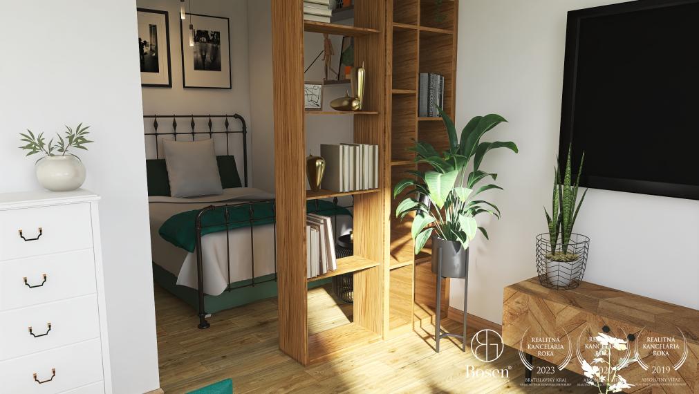 PREDANÉ: BOSEN |Bory Bývanie 2, nový 1 - izbový byt so spacou nikou v novostavbe , Lamač / Devínska Nová Ves, 35 m2