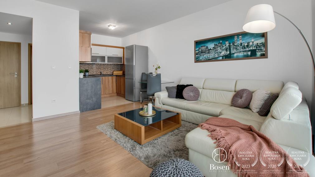BOSEN | PREDANÉ:| Zariadený 2 izbový byt, Smaragdová ul., Jarovce, 60 m2