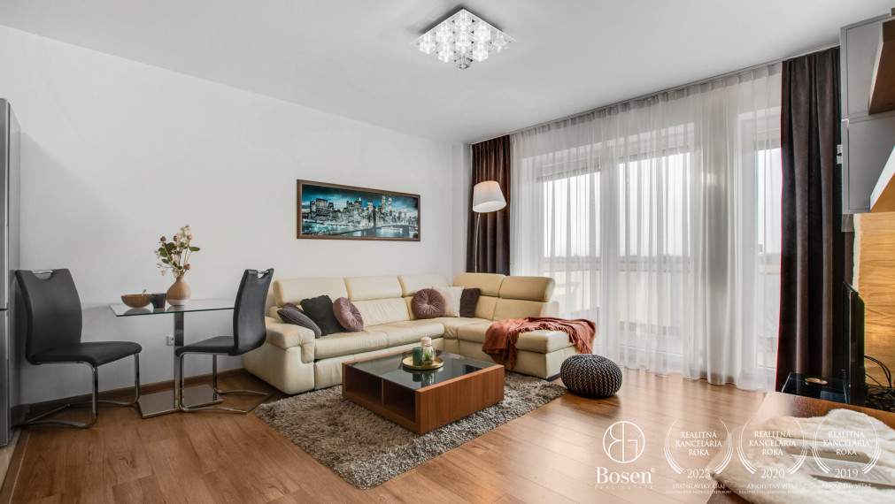 BOSEN | PREDANÉ:| Zariadený 2 izbový byt, Smaragdová ul., Jarovce, 60 m2