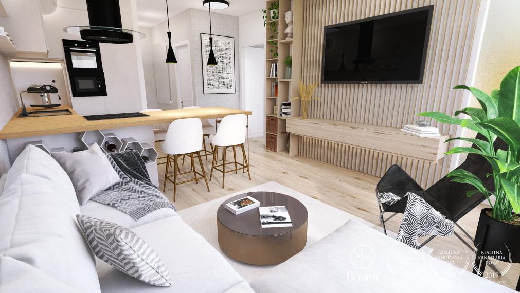 BOSEN | PREDANÉ: Discovery Residence - 2kk byt v novostavbe na 21.np, Ružinov