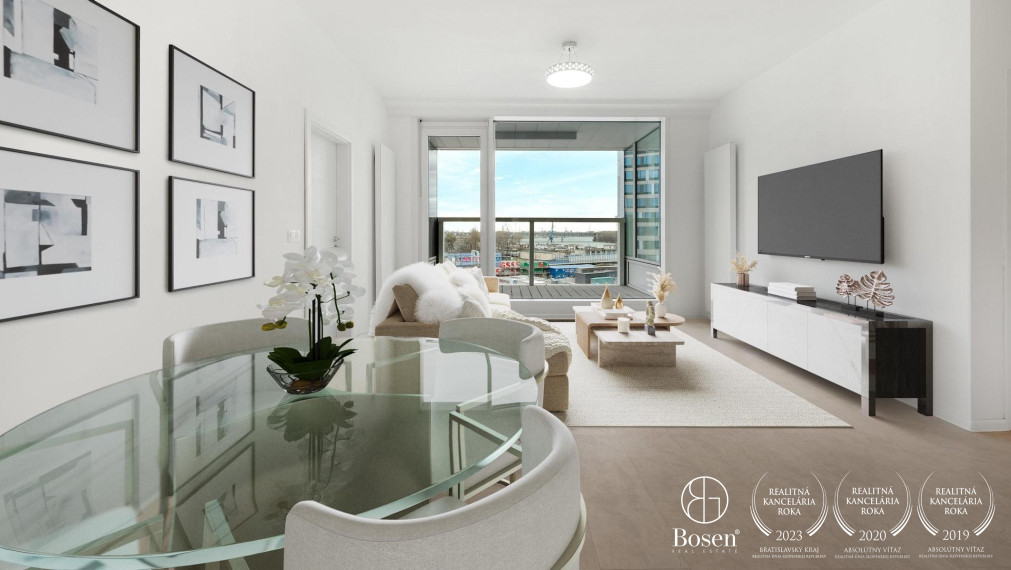 BOSEN | 3 izbový slnečný byt v projekte Panorama City, 74.86 m2